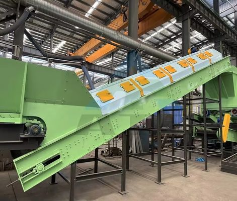 폐기물 수집기 트롬멜 스크린을 갖춘 Solid Landfill Waste Sorting Equipment
