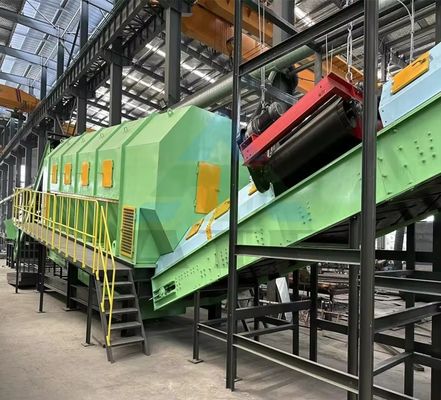 폐기물 수집기 트롬멜 스크린을 갖춘 Solid Landfill Waste Sorting Equipment