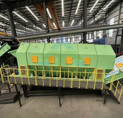폐기물 수집기 트롬멜 스크린을 갖춘 Solid Landfill Waste Sorting Equipment
