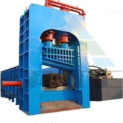 중금속 텐트리 셰어 철 절단 기계 76kW 전력 및 400T 셰어 힘