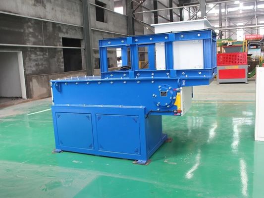 기계 수리 작업장에서 플라스틱 부엌 음식 폐기물을위한 강력한 단일 샤프트 Shredder