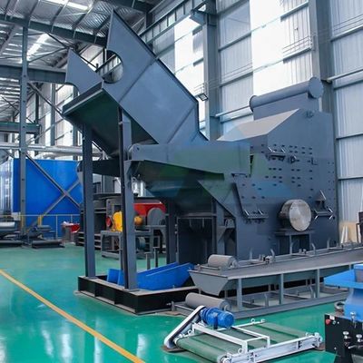 55kW 파워 망치 밀 크레이셔너 철강 폐기물 철강 및 비철금속 재활용