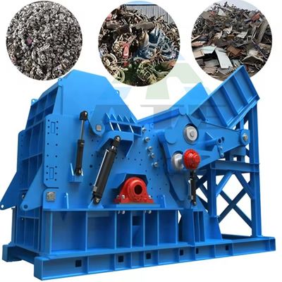 카드 보디 처리 55kW 전력 자동차 분쇄 구리 알루미늄 캔 분쇄 햄어 밀