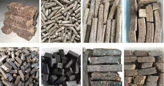 지속 가능한 폐기물 재활용에서 단단한 나무 브리켓 크기 8-75mm를위한 RDF 펠릿 기계