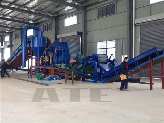 55kW 폐기물 금속 망치 밀 스틸 크레셔 메탈 크레싱 머신 재활용