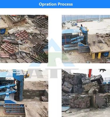 30kW 전력 폐기물 금속 철강 구리 폐기물 재사용 및 용해용 포장 기계