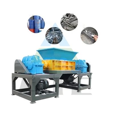 고무 조각 폐기물 플라스틱 나무 타이어 파이프 200-2200mm 입력 크기와 팔레트 Shredder