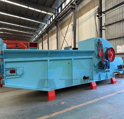 110KW 8-10tph 디젤 엔진 바이오매스 펠렛 플랜트 드럼 나무 가지 분쇄기 칩 칩 분쇄기 좋은