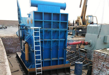 30kW 전력 탄소 강철 금속 폐기물 분쇄 기계 알루미늄 폐기물 분해