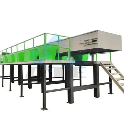 2000kg 폐기물 수집기 등급 테이블 100T / 일 쓰레기 폐기물 처리 기계