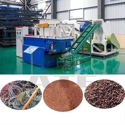 설계 구리 케이블 Granulator 리사이클링을 위한 미니 구리 쌀 와이어 Granulator 기계