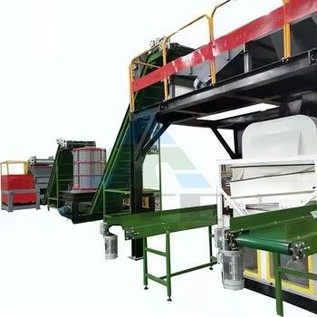2000kg 폐기물 공기조화기 라디에이터 재활용 현장 유지보수 생산 라인