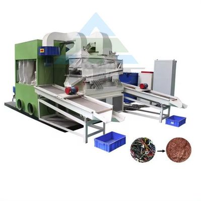 스랙 구리 PVC Granulator 분리 자동 스랙 케이블 Granulator 출력 크기 3cm