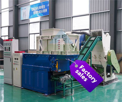 레드 구리 케이블 밀링 Granulator 기계에 대한 스크랩 와이어 분쇄 재활용 시스템