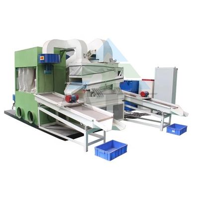 레드 구리 케이블 밀링 Granulator 기계에 대한 스크랩 와이어 분쇄 재활용 시스템