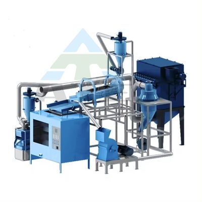 1000kg/h PCB 분리기 금속 재활용 전력 kw 65/90/120 목재 포장 안에