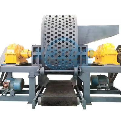 재활용 업계 타이어 스크레더 기계 와이어 타이어 2200 kg 무게 내구성 설계