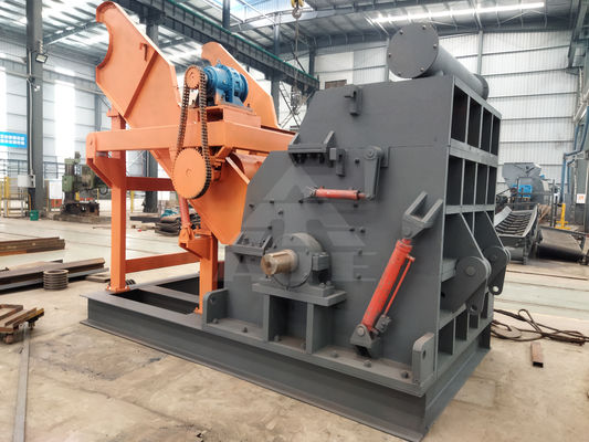 30kW 강력한 폐기물 철강 철강 금속 폐기물 금속 분쇄 공장 철강 분쇄 기계