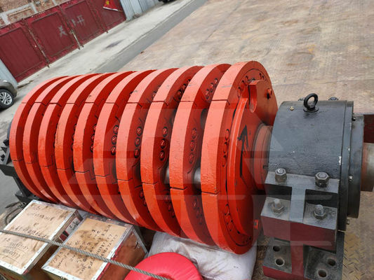 30kW 강력한 폐기물 철강 철강 금속 폐기물 금속 분쇄 공장 철강 분쇄 기계