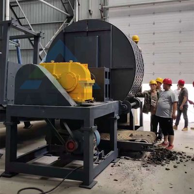 사용 된 타이어 듀플 샤프트 쉐러더 폐기물 타이어 재활용 기계 타이어 쉐러더 기계 2200 kg