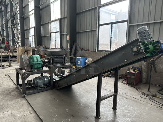 50kW 전력 200-2200mm 입력 크기의 철선을위한 단일 전력 플라스틱 필름 쉐러