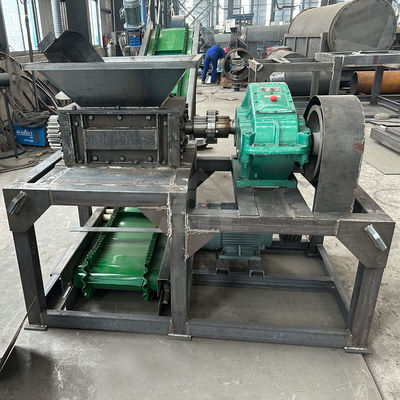 플라스틱 종이 및 금속 폐기물 분해 필요를위한 단일 전력 50kW 쉐리더