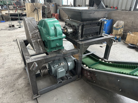 플라스틱 종이 및 금속 폐기물 분해 필요를위한 단일 전력 50kW 쉐리더
