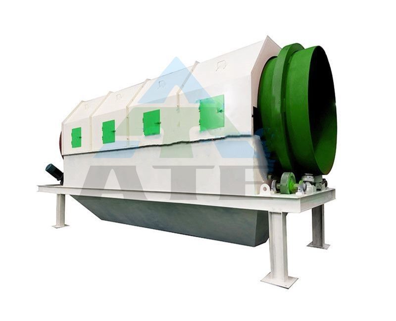 폐기물 수집기 트롬멜 스크린을 갖춘 Solid Landfill Waste Sorting Equipment
