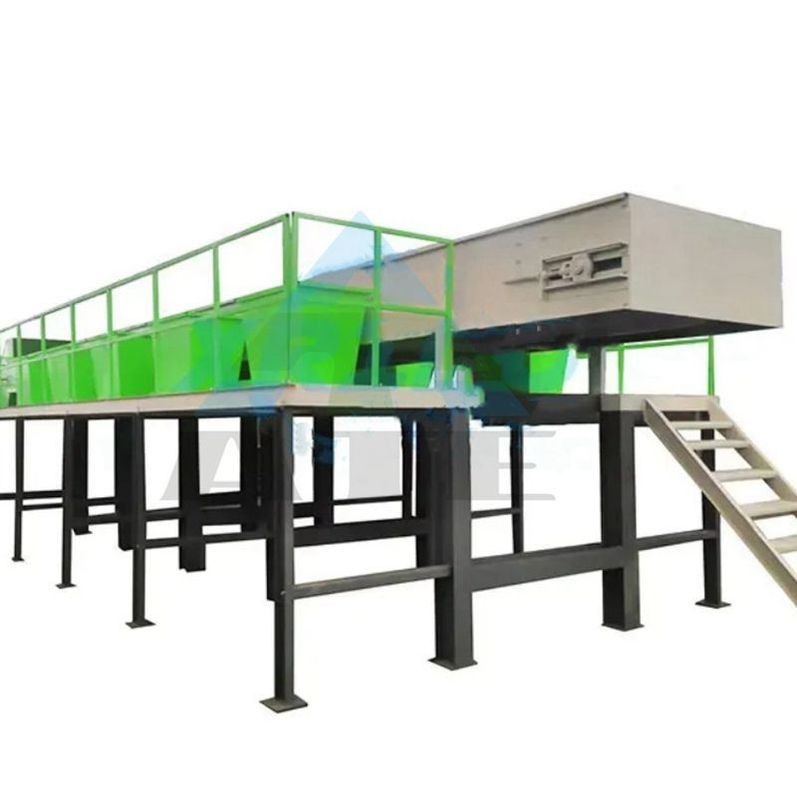 2000kg 폐기물 수집기 등급 테이블 100T / 일 쓰레기 폐기물 처리 기계